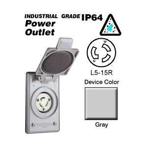  Leviton 4715 CWP Power Outlet Locking Blade L5 15R 15A 