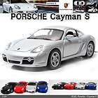 Porsche Cayman S  Color Silver  Diecast Mini Cars Toys 