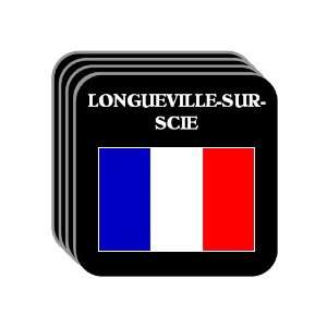  France   LONGUEVILLE SUR SCIE Set of 4 Mini Mousepad 
