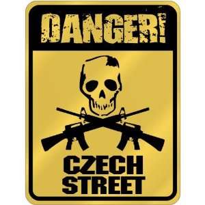  New  Danger  Czech Street  Czech Republic Parking Sign 