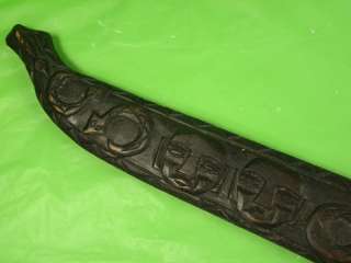 SARAWAK Malaysian Borneo MANDAU Headhunters Sword Knife  