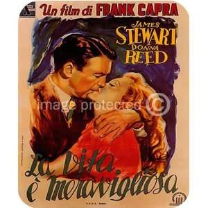   Italian Its a Wonderful Life Vintage Movie MOUSE PAD