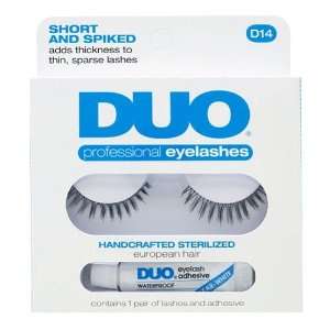   Eyelashes, Professional, Short and Spiked D14
