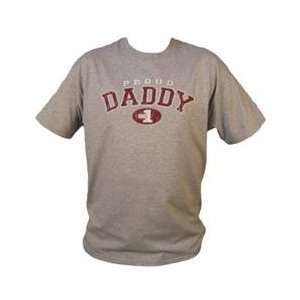  Daddys Tool Bag DTBTPD M Proud Daddy T Shirt Grey Size 