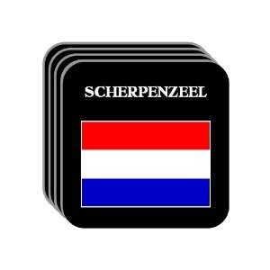 Netherlands [Holland]   SCHERPENZEEL Set of 4 Mini Mousepad Coasters