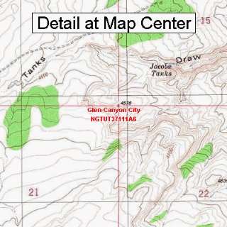   Map   Glen Canyon City, Utah (Folded/Waterproof)