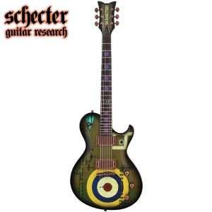  Schecter Solo 6 Limited Spitfire Graphic Guitar Musical 