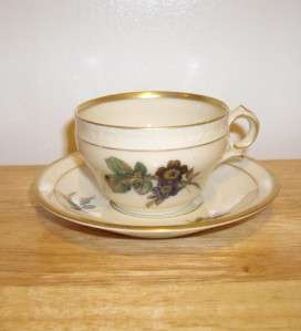 KPM KOBENHAVNS PORCELLAINS MALERI CUP AND SAUCER SET  