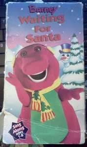 Barney   Waiting for Santa (VHS)  