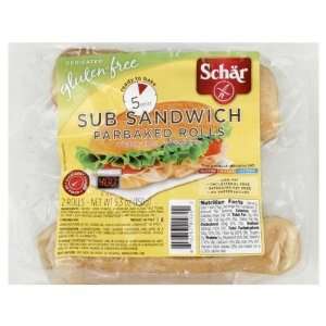 Schar, Roll Parbaked Sub Sndwch, 5.3 OZ (Pack of 6)  