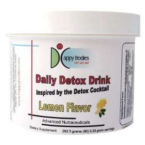 Daily Detox Drink Mix   90 Servings (BULK CONTAINER) Organic Lemon 