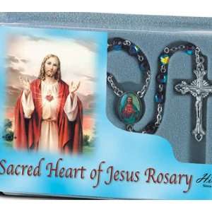   Rosary Garnet Crystal Beads Deluxe Specialty Rosary 