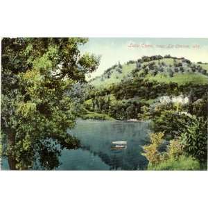  1910 Vintage Postcard Lake Como near La Crosse Wisconsin 