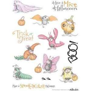  Halloween House Mouse Kit   Clear Stamps Arts, Crafts 