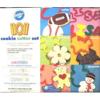 Wilton 101 Cookie Cutter Set   Fun shapes for cookies, food & crafts
