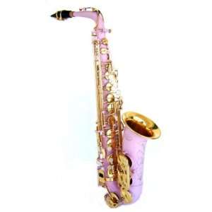  Jollysun Pink Alto Saxophone + Accessories Musical 