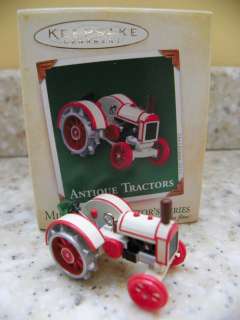   2005 Antique Tractors Miniature Christmas Ornament Series  