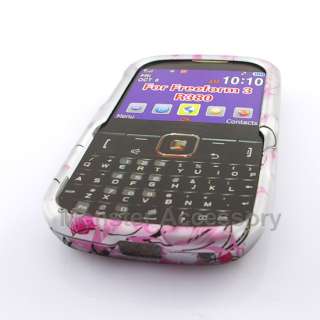 Pink Flowers Hard Case Snap On Cover Samsung Freeform 3  