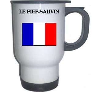  France   LE FIEF SAUVIN White Stainless Steel Mug 
