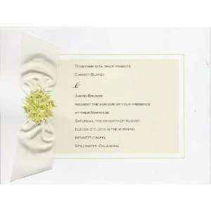  Cream Bouquet Invitation
