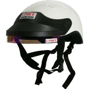  G Force 4412MEDWH Pro White Medium Crew Helmet Automotive