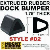 Thick Rubber Impact/Dock/Curb/Cart Bumper D2  