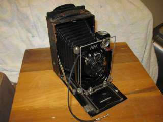   medium format camera with C.P. Goerz DAGOR Lens German Bellows  