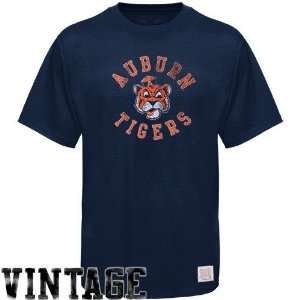  Original Retro Brand Auburn Tigers Navy Blue Distressed 