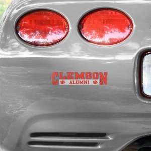  NCAA Clemson Tigers Alumni Car Decal