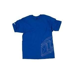  ONE INDUSTRIES READY MADE T SHIRT (X LARGE) (ROYAL BLUE 