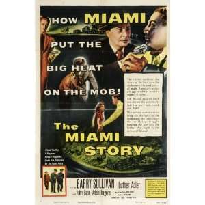  The Miami Story Poster Movie (27 x 40 Inches   69cm x 102cm ) Barry 