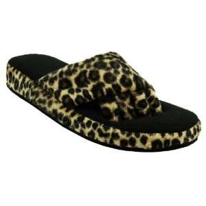   Leopard   Yoga Toe Sandals   Med (6   7 1/2)