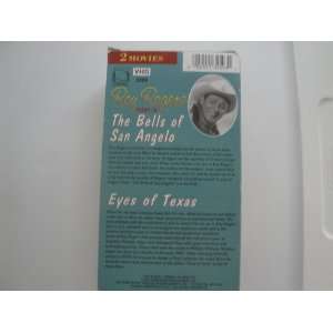  Roy Rogers The Bells of San Angelo and Eyes of Texas VHS 