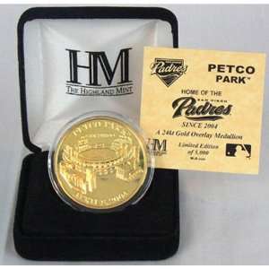  San Diego Padres  Park 24KT Gold Commemorative Coin 