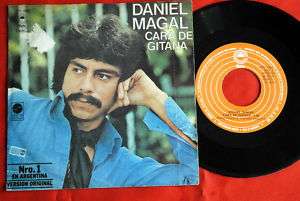 DANIEL MAGAL CARA DE GITANA 1978 RARE EXYUGO 7“PS  