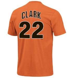   San Francisco Giants Majestic MLB Orange Cooperstown Player T shirt