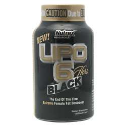 NUTREX LIPO 6 BLACK HERS 120 Caps FREE US Shipping  
