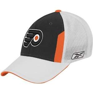 Reebok Philadelphia Flyers Black 2008 NHL Draft Day Flex Fit Hat 