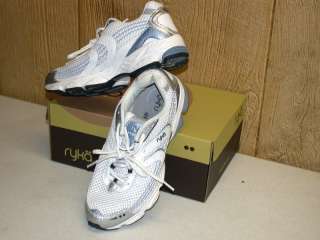 Ryka Ultima Run 2 Ortholite Running Shoe Size 8.5 ~ Blue Silver  