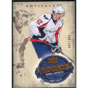   /09 Upper Deck Artifacts #216 Sami Lepisto /999 Sports Collectibles