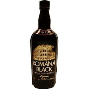  Romana Black Sambuca Liqueur 750ml Grocery & Gourmet Food