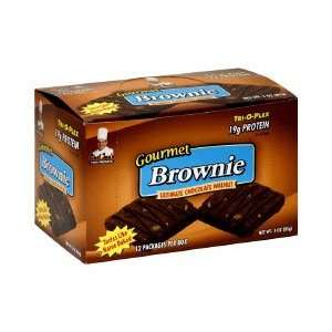  Chef Jays Food Products Trioplex Brownie Choc Wlnut 12 