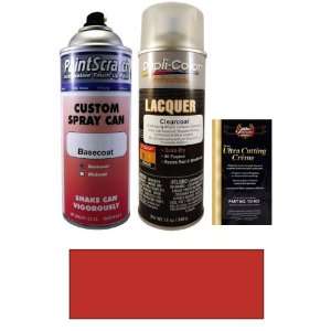  12.5 Oz. Medium Red Poly Spray Can Paint Kit for 1974 