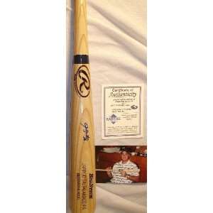  Jarrod Saltalamacchia Autographed Baseball Bat Sports 