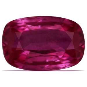  0.70 Carat Untreated Loose Ruby Cushion Cut Jewelry
