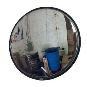 See All SSO26 Circular Stainless Steel Outdoor Convex Security Mirror 