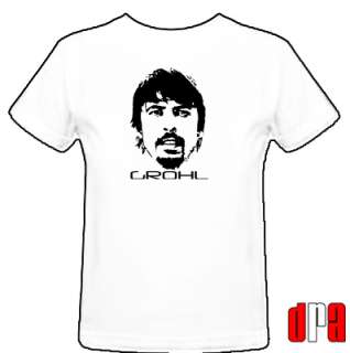 DAVE GROHL FOO FIGHTERS NIRVANA UNOFFICIAL TRIBUTE CULT MUSICIAN T 