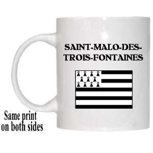  Bretagne (Brittany)   SAINT MALO DES TROIS FONTAINES Mug 