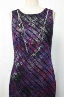 Frank Lyman Design Purple Necklace Cocktail Dress Sz 8 12 16 New NWT 