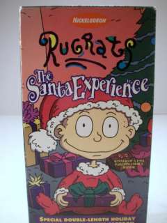 Rugrats The Santa Experience Christmas VHS Tape 097368334038  